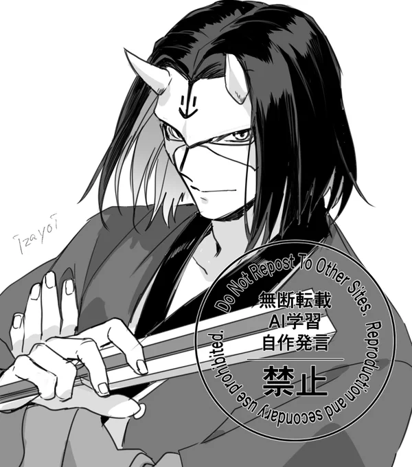 主人公描いてなかったなってことでハクオロさん 