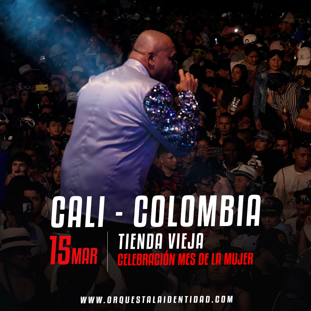 ¡Llegó el día de celebrarles el día internacional de la Mujer!. Hoy sábado 15 de marzo Orquesta La Identidad en <a href="/tiendaviejacali/">Tienda Vieja</a>, una noche mágica para cantarles y dedicarles a ellas. Cover $10.000 ¡Los esperamos!

#calico #cali #calicolombia #caliescali #calivalle #salsacaleña