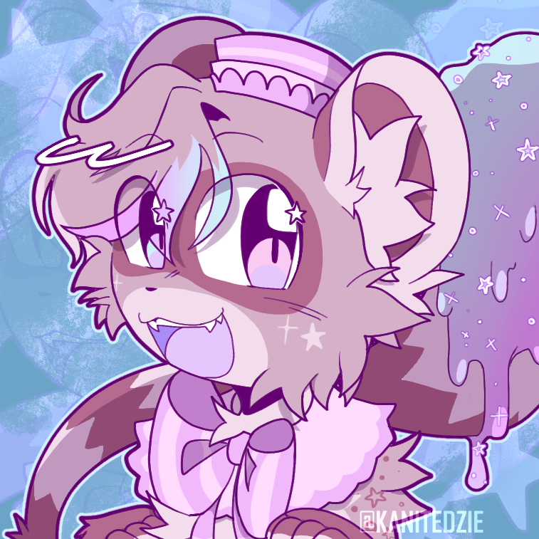 HERRR THE CANDY SUGARY SWEET LUFFY RACCOON