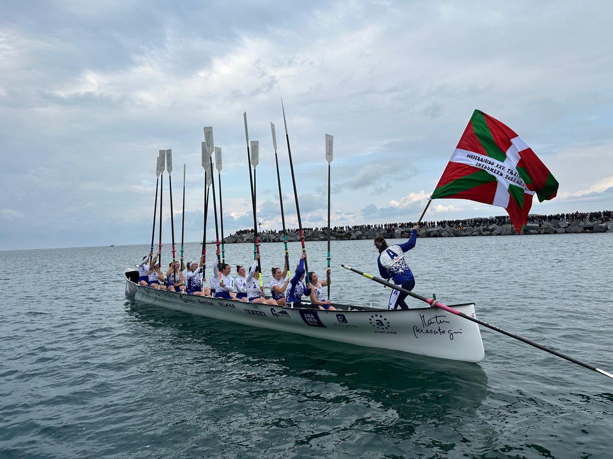 Zorionak Arraun Lagunak eta Donostiarra, etxeko jeitsierako garaileak!

Gure nesken eta mutilen ontziek bosgarren postua lortu dute 💚👏🏻