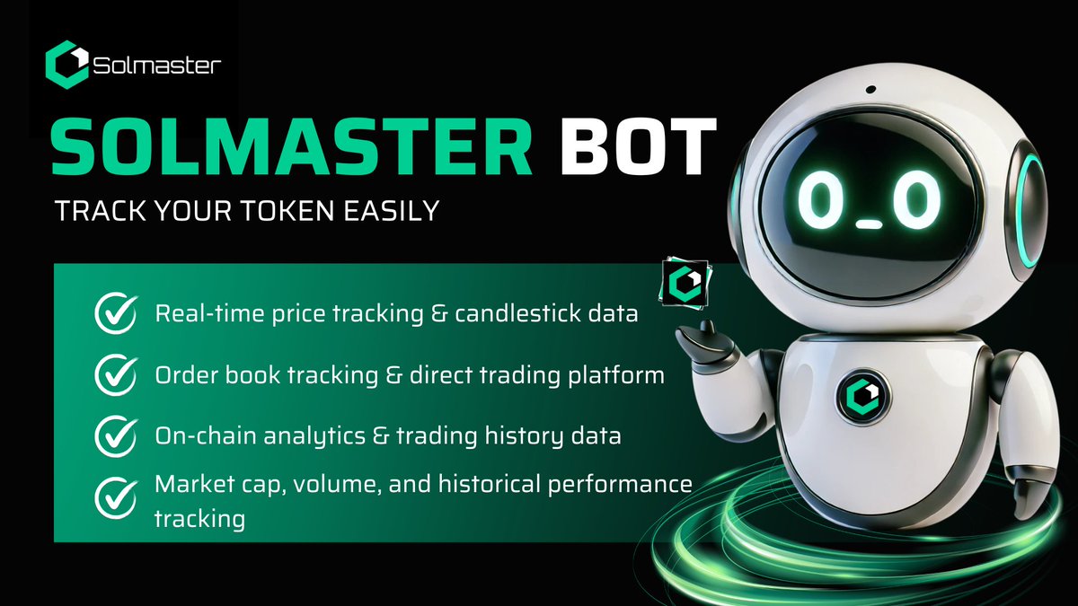 SolMaster_Bot's tweet photo. ��� Track Your Token Easily!
✅ Dexscreener – Live charts
✅ Raydium – Order book
✅ Dextools – On-chain data
✅ CMC & CoinGecko – Market stats
📈 Maximize trading with SOLMASTER BOT!
👉 https://t.co/p6FEXNjgqw
#CryptoAnalytics #TokenTracking #SOLMASTER #DEXTrading https://t.co/Fxvmhj60YK