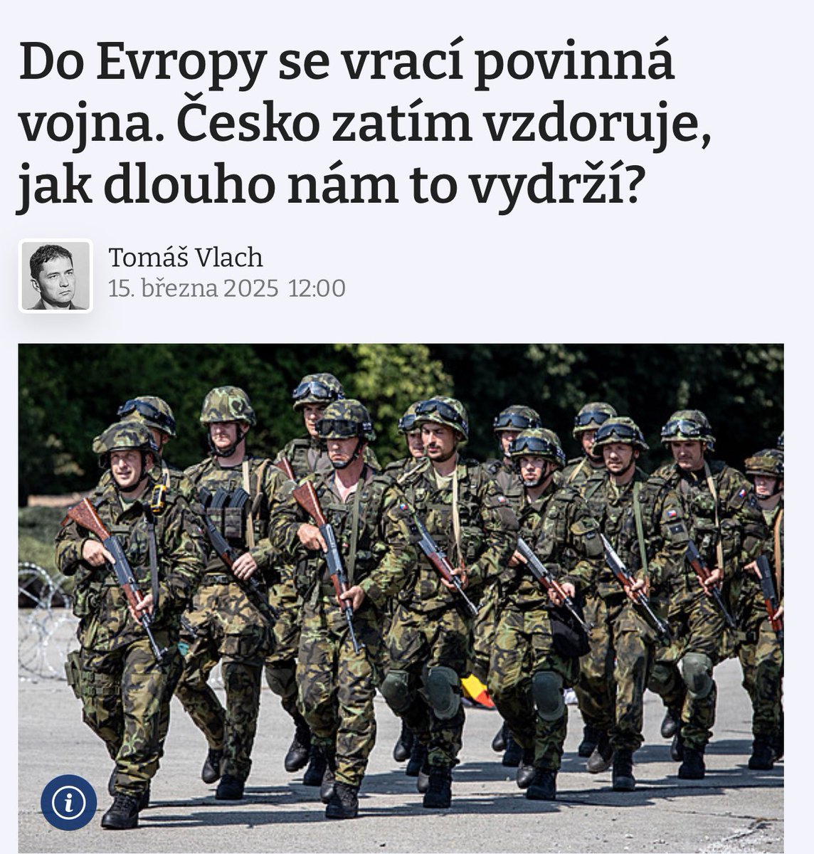 pollert11's tweet photo. Zbrojení je nesmysl. 
Všem se sníží životní úroveň v domnění, že nás chce zabít virus, nebo jakási jiná mylná fantasmagorie. Ovšem, mnozí z nás po staletí podléhají této propagande iluzorního strachu neustále a dokola. Raději chtějí méně svobody a životní úrovně  za "vetší bezpečí".