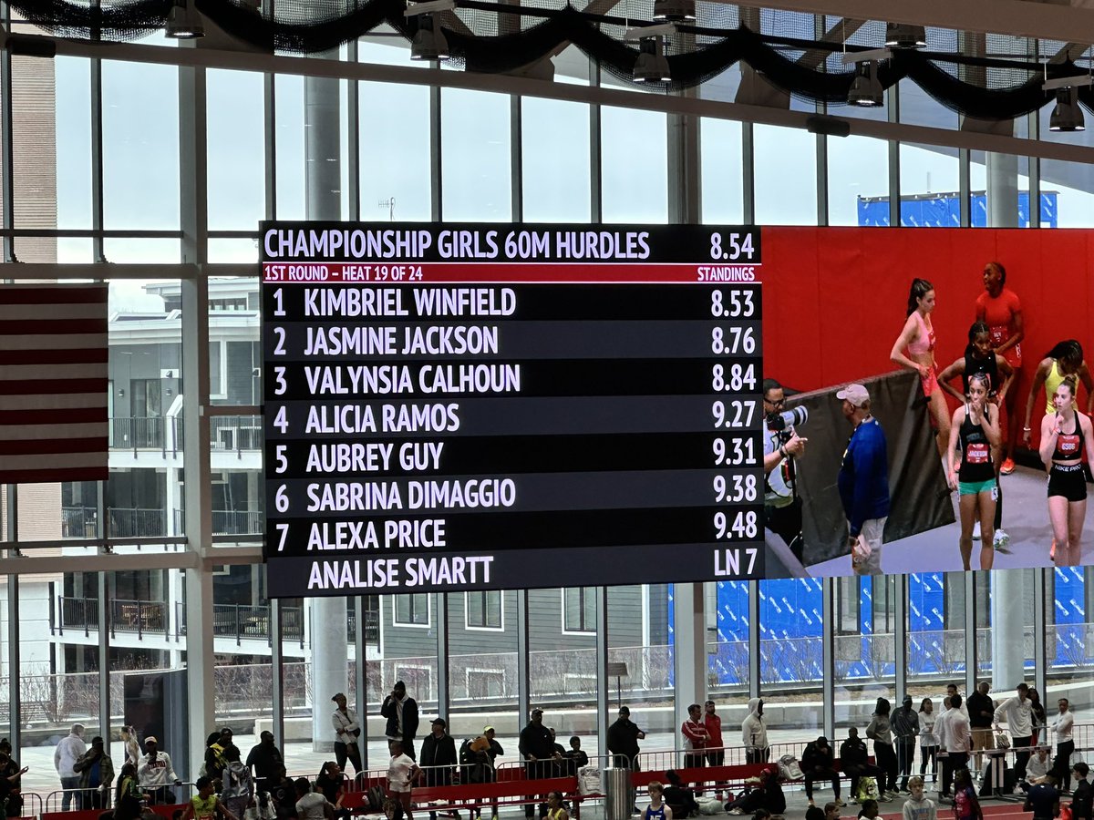 KimbrielWin2025's tweet photo. Headed to Semis!! #NBNI #60mh 🚨 PR Alert 8.53 ‼️ https://t.co/RY2dNnbZhh