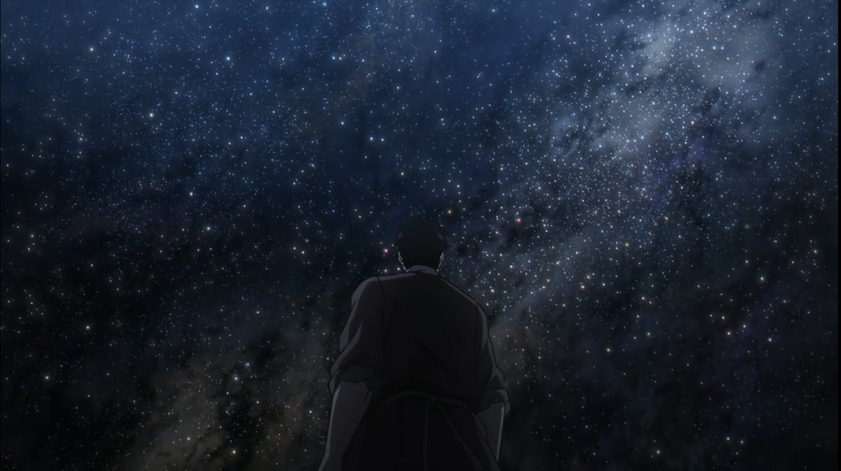 AwayOnMarss00__'s tweet photo. Orb: On the Movements of the Earth #25 

#チ球の運動について

TEARS IN MY FREAKING EYES😭😭WHAT AN ENDING AND AN AMAZING PIECE OF CINEMA. The transitions to the characters and Albert getting the “?” at the end is masterful. He balance belief and doubt and got inspired. EASY 10/10 https://t.co/hPo0YC67Px