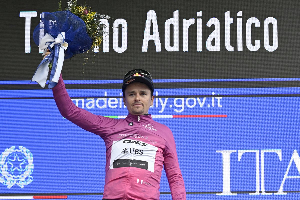 Q36.5 Pro Cycling Team (@q36_5procycling) on Twitter photo ๐ฎ๐น #TirrenoAdriatico
With today's performance, <a href="/tompidcock/">Tom Pidcock</a> ๐ฌ๐ง becomes the Points Jersey ๐ฃleader, and moves into 6th on GC, with <a href="/iamdlax/">David De La Cruz</a> ๐ช๐ธ moving up to 8th on GC
#RacingTheFuture ๐ฎ๐น #TirrenoAdriatico
With today's performance, <a href="/tompidcock/">Tom Pidcock</a> ๐ฌ๐ง becomes the Points Jersey ๐ฃleader, and moves into 6th on GC, with <a href="/iamdlax/">David De La Cruz</a> ๐ช๐ธ moving up to 8th on GC
#RacingTheFuture