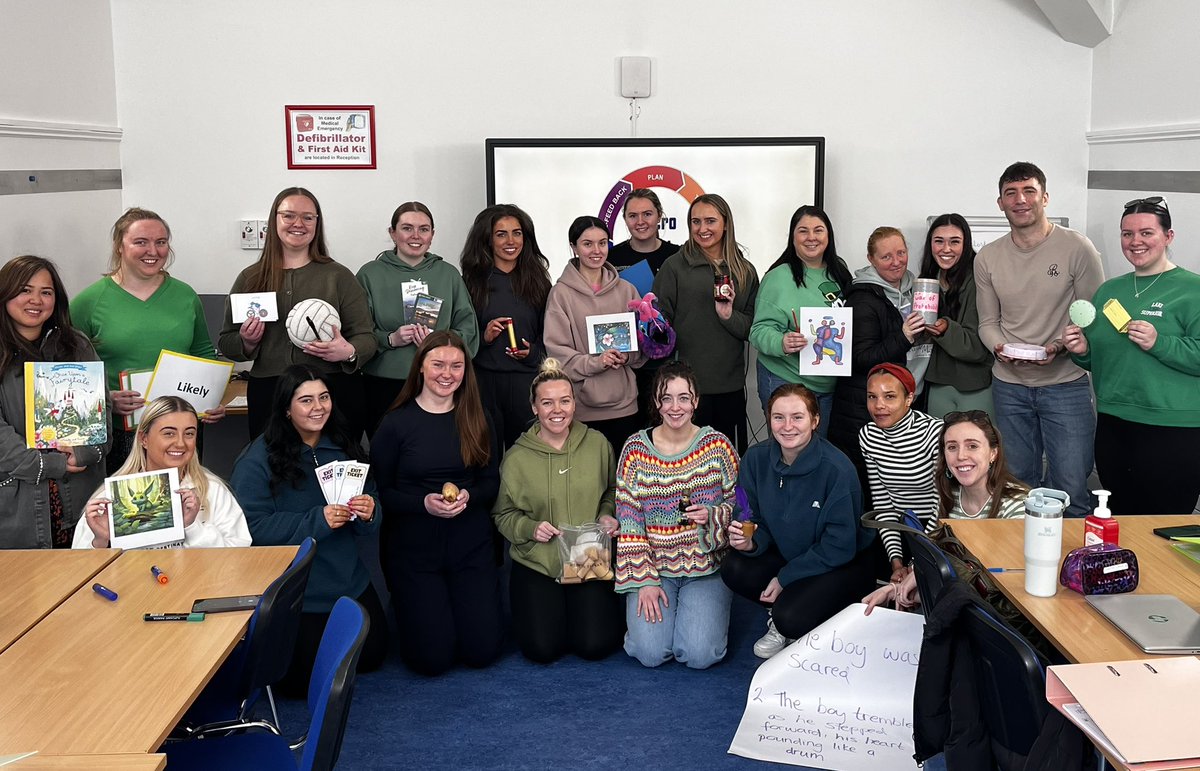 Aoife McCloskey (@aoifemccloskey9) on Twitter photo Super proud of this wonderful group of student teachers at their microteaching session today. Fabulous ideas & constructive feedback shared throughout the day. Best of luck to them as they prepare for their first School Placement-lucky classrooms to get them!🍀 <a href="/HiberniaCollege/">Hibernia College</a> Super proud of this wonderful group of student teachers at their microteaching session today. Fabulous ideas & constructive feedback shared throughout the day. Best of luck to them as they prepare for their first School Placement-lucky classrooms to get them!🍀 <a href="/HiberniaCollege/">Hibernia College</a>