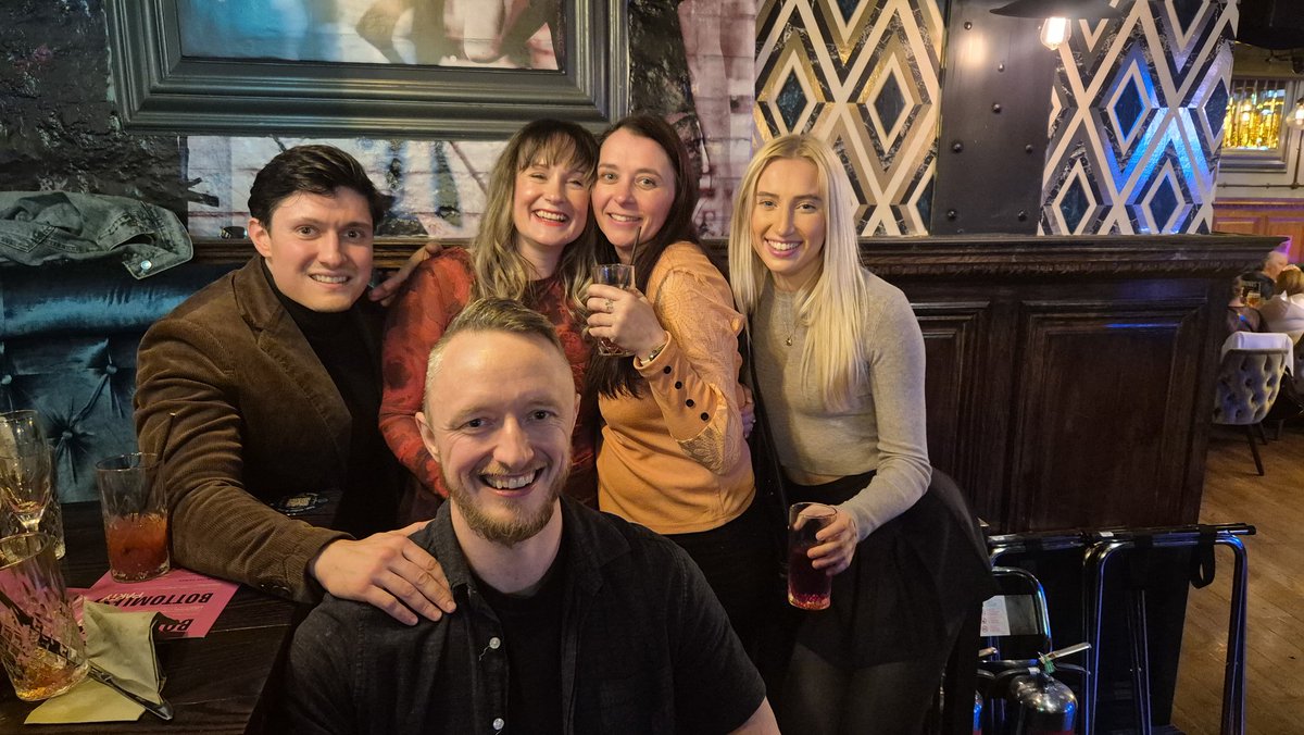 NPrehab's tweet photo. A fabulous Xmas night out with #TeamPurple... OT, PT, TA and the whole team! Amazing day/night of fun and team building xxx https://t.co/TSjo2XiEWo