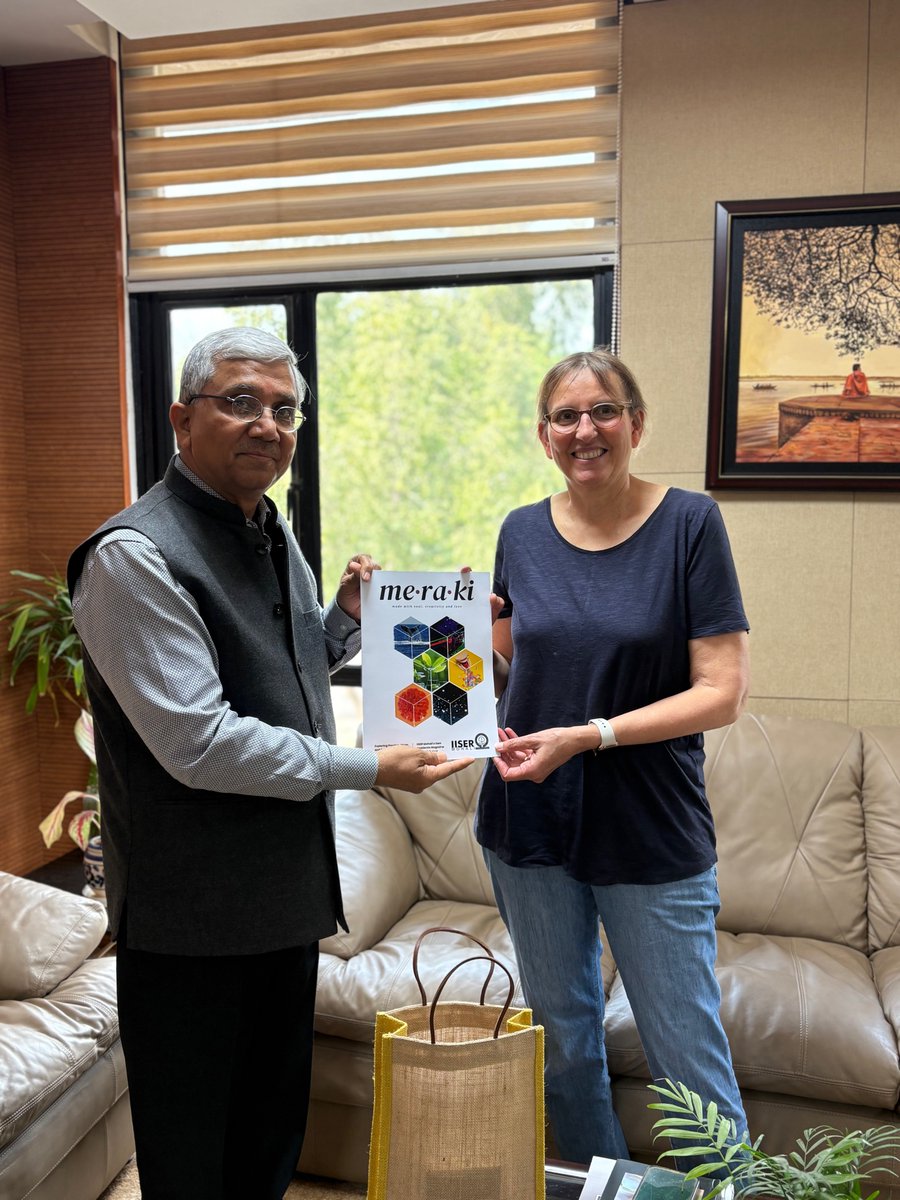 Santosh Satbhai (@santosh7bhai) on Twitter photo Big thanks to <a href="/Petra_Bauer_PB/">Petra Bauer</a> for visiting my lab <a href="/sbslab_IISERM/">SBS Lab</a> today. We had nice discussions abt our ongoing research work. After the lab tour, she met with <a href="/ProfAnilKumarT1/">Anil K Tripathi</a> Director of <a href="/IiserMohali/">IISER Mohali</a> to explore potential collaboration opportunities btn <a href="/HHU_de/">Heinrich-Heine-Universität Düsseldorf</a> & <a href="/IiserMohali/">IISER Mohali</a> Big thanks to <a href="/Petra_Bauer_PB/">Petra Bauer</a> for visiting my lab <a href="/sbslab_IISERM/">SBS Lab</a> today. We had nice discussions abt our ongoing research work. After the lab tour, she met with <a href="/ProfAnilKumarT1/">Anil K Tripathi</a> Director of <a href="/IiserMohali/">IISER Mohali</a> to explore potential collaboration opportunities btn <a href="/HHU_de/">Heinrich-Heine-Universität Düsseldorf</a> & <a href="/IiserMohali/">IISER Mohali</a>