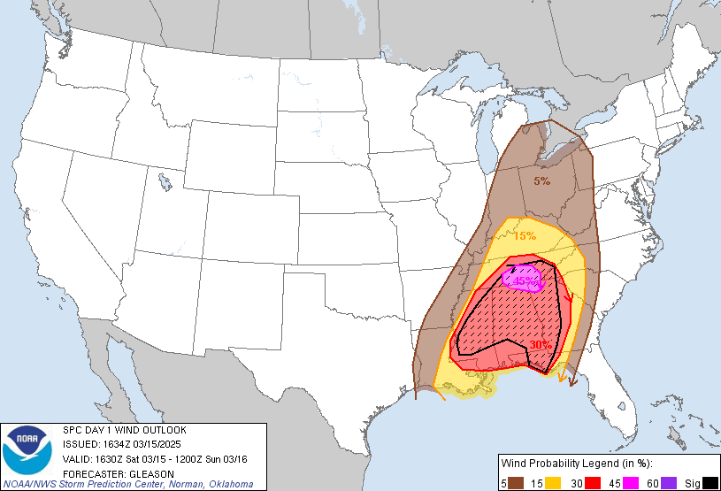 LimWeather's tweet photo. D1 #HighRisk in S #DixieAlley esp #BirminghamAL,#Tuscaloosa,#HooverAL,#NorthPortAL,#bessemer,#Selma,#JacksonMS,#Hattiesburg,#MeridianMS,#LaurelMS,#ColumbusMS,#TupeloMS
30SIG #Tornado/SIG #Hail/45SIG #Wind risks #Wxx #WxTwitter #SPC #SevereWx #MSwx #ALwx #Mississippi #Alabama https://t.co/LaOC2gMDJW