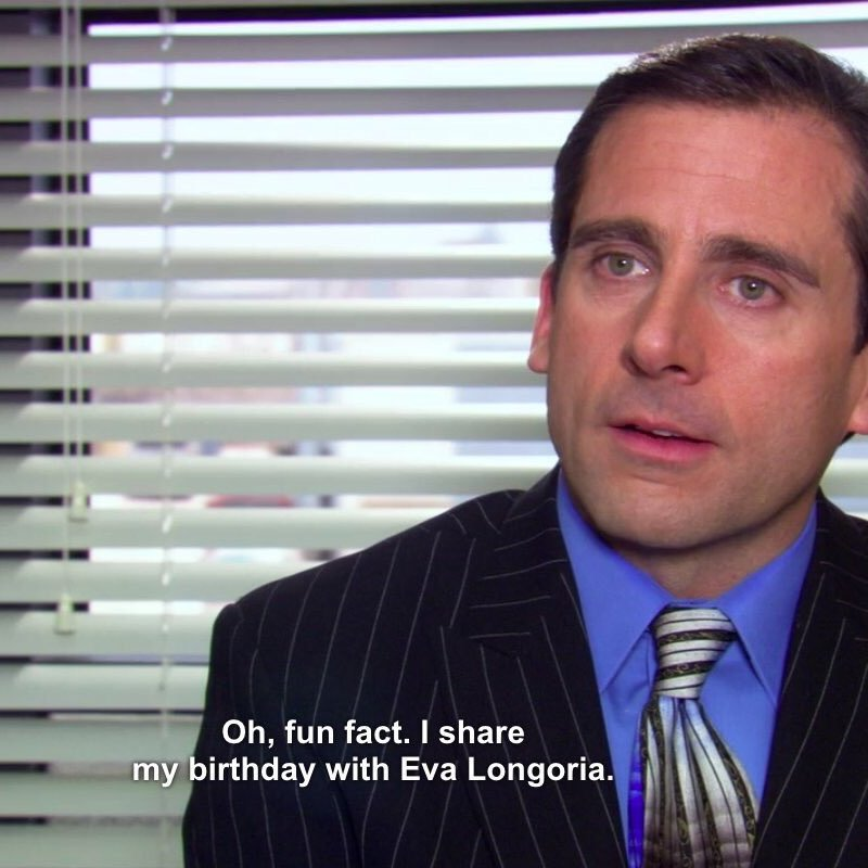 THEOFFlCEPOSTS's tweet photo. it's michael scott's birthday 🎉 https://t.co/M9yZO8nwVQ