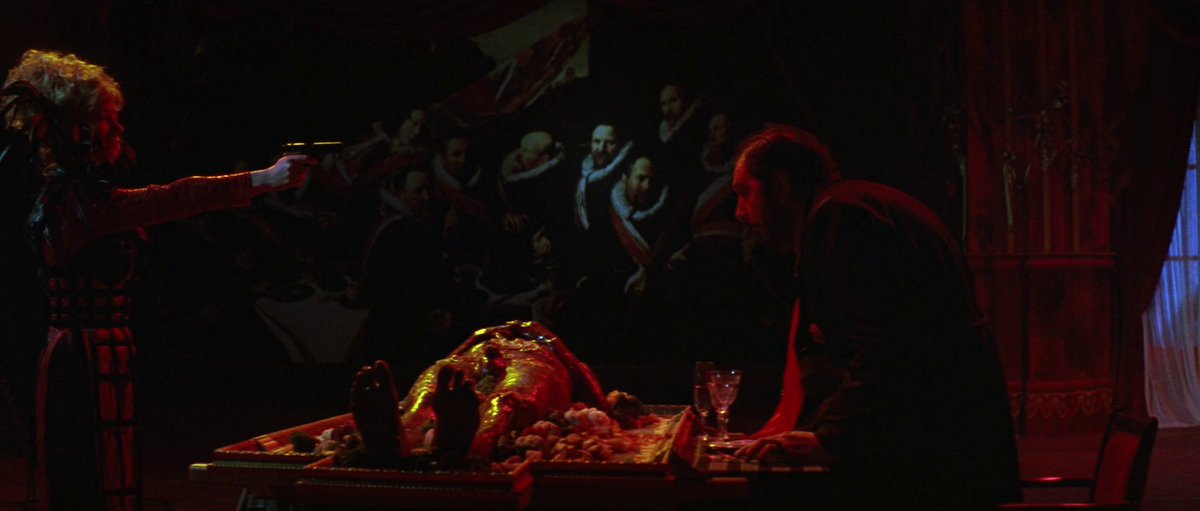 thejoshl's tweet photo. The Cook, the Thief, His Wife &amp; Her Lover (1989) dir. Peter Greenaway https://t.co/o6SEnAMAEw