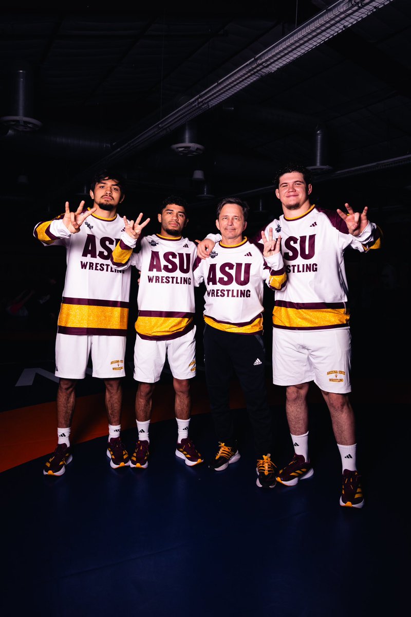 ASUWrestling's tweet photo. Bring on the Matness 😈 https://t.co/BjkALURboj