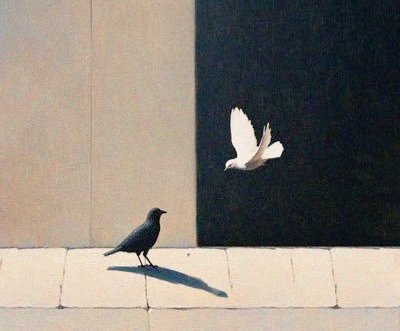 "Ben sana vefâ,
Sen bana mesâfe."