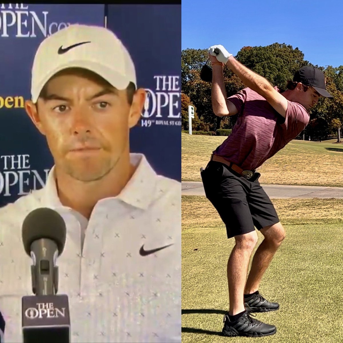 PGAPappas's tweet photo. Removing college golfer Luke Potter from The Players for heckling Rory McIlroy was a bush league move by the PGA Tour and terrible look for the Championship. This is not how you elevate fan experience and engagement. 

Commentary from galleries is part of the game and that includes heckling.  It doesn’t fit the perfect ideal of golf etiquette but it’s also far from rampant where you’d need to make a feeble-minded example of Potter and remove him. 

Potter’s comment about Rory’s 2011 Masters meltdown was scathing which also made it funny as this kind of sharp-tongued chirping is relatable to anyone who plays the game. You hear far worse at events like the WM Phoenix Open. And at the Ryder Cup this year heckling will be downright hostile. 

However nothing Potter said was racist or homophobic or anything approaching  a level of inappropriateness that everyone would agree has no place in golf or anywhere. Potter’s heckling didn’t even happen during actual tournament play. It was a practice round. 

And you would think if there was ever a moment to cut a heckler some slack this would be it. 

In 2019 Potter was the California Freshman Athlete of the Year (the last golfer to win this award was Tiger Woods). His resume of remarkable golf achievements include being the youngest-ever winner of the Southern California Golf Association Amateur, earning three-time All American status, and reaching the semifinals of the 2021 U.S. Junior Amateur. 

I’m not advocating heckling but I am saying in this case the punishment did not fit the crime. Potter is a young man who let his adrenaline get the best of him. It’s a life learning experience. And to his credit he apologized and took full responsibility.  But this could have been handled the same way privately on-site and then never become sensationalized at all. 

Rory also let his emotions get the best of him. I like Rory. I’ve enjoyed the times I’ve been able to ask him questions like during the 2021 Open Championship at Royal St. George’s. His answers have always been incredibly thoughtful and genuine. 

It’s water under the bridge now but I’d guess Rory wishes he also handled the heckling differently. Confronting Potter and his teammate after the heckling and taking his teammate’s phone was an emphatic overreaction. 

At the same time it was a sympathetic overreaction reminding us all just how deep and haunting his Masters scars run. It’s one of the reasons we cheer for Rory, one of the reasons we admire Rory. Heart and soul it matters to him. And this transcendent, doggedly-competitive fire will bring Rory that elusive green jacket before he hangs up his spikes. 

Ironically there’s a shared bond and core mentality between Rory and Potter that matters infinitely more than their unprosperous clash. And it’s arguably the most crucial aspect of success in golf and in life. They are both in their own right uncommonly focused. 

I remember asking Potter during the 2022  East Lake Cup if coming close in Stroke Play (he finished 2nd) was any extra motivation for the next day’s Championship Round of Match Play.

Potter said to me, “No, not really. Every new day is its own new day.”  Keep that in mind young man as you continue your extraordinary journey.