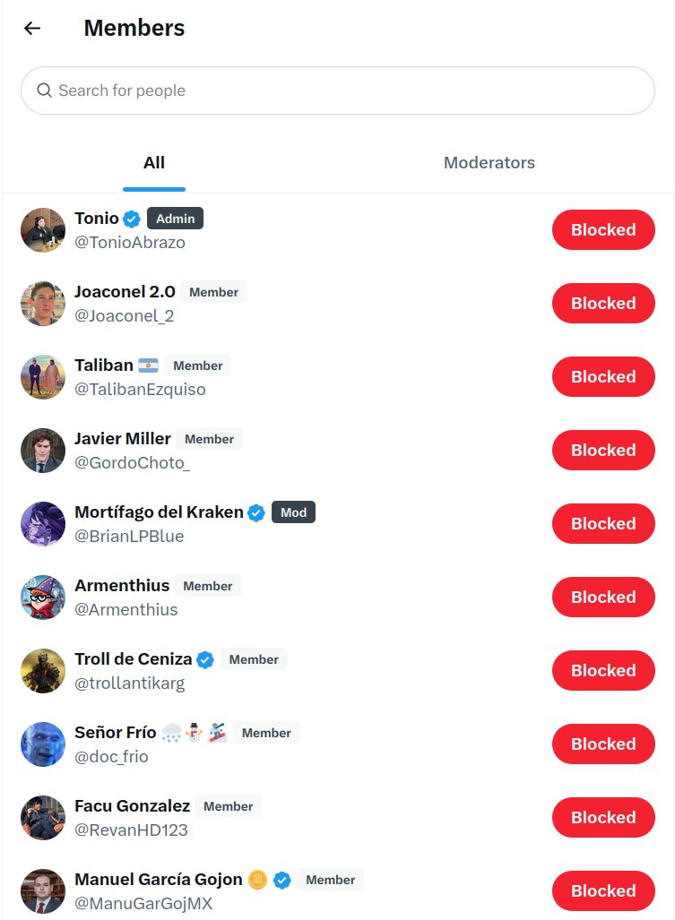 4.941 fans del Gordo Dan y su patota digital bloqueados para siempre (gracias a que ellos mismos armaron una lista).

A seguir usando esta red como si no existieran. 😃