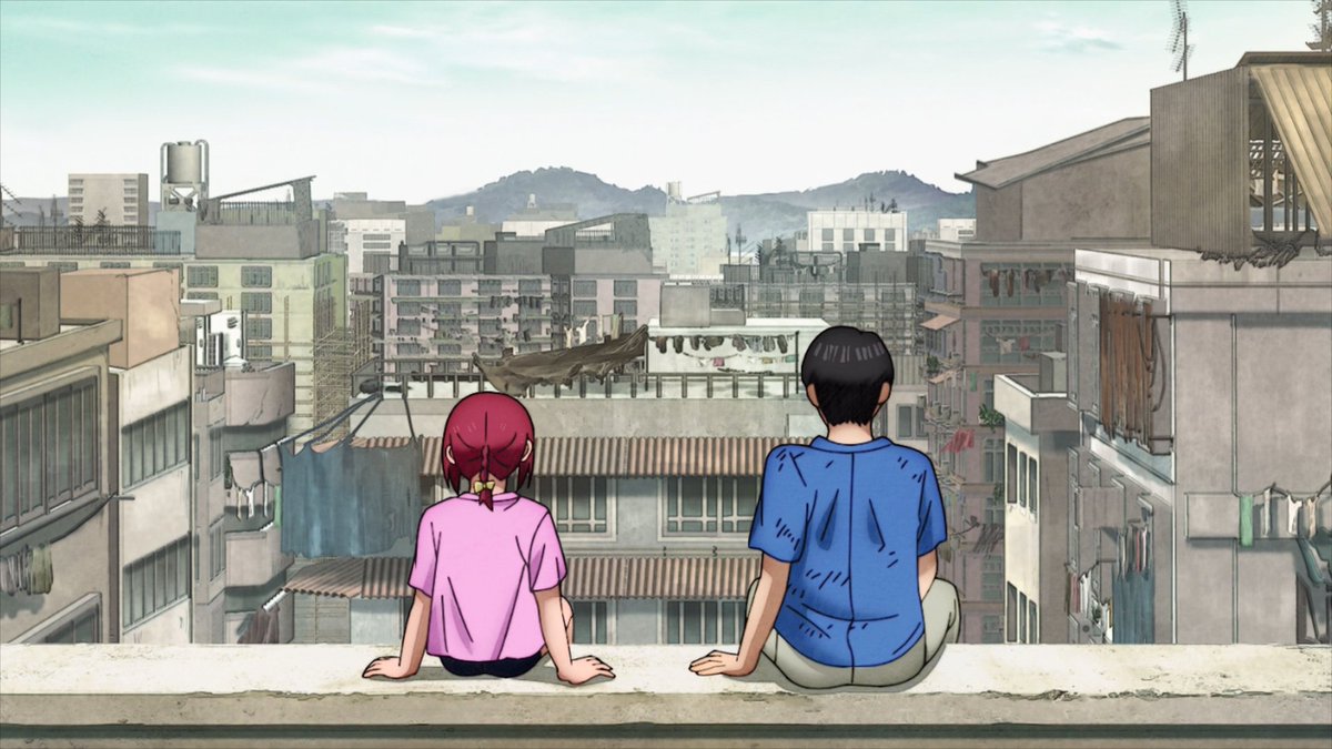 Wutang and Lu as kids #SAKAMOTODAYS