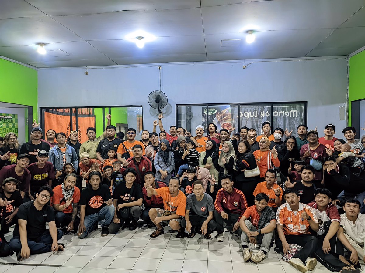 Buka puasa bersama Jakmania Wilayah kalimalang 1446H