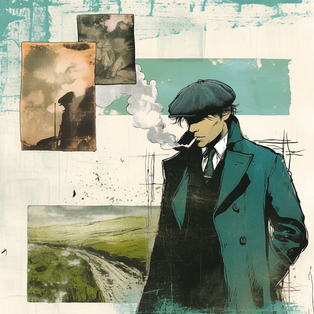 Artedeingenio's tweet photo. Can you imagine a prompt that generates collage-style images with newspaper clippings, letters, and comic panels, all wrapped in a Peaky Blinders aesthetic, blending hand-drawn art with anime?

Sounds completely insane, right? 🤯

Well, I have that prompt.

Here’s the sref I used to create it:

--sref 1167512185

My subscribers know the exact prompt needed to achieve this effect.

Friends, Midjourney is on another level—it’s the many faces of art, and if you’re not using it, you have no idea what you’re missing 🎨✨