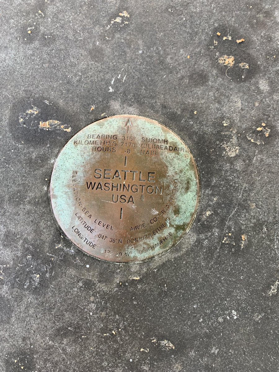 heathermboy's tweet photo. @meechypeachyy fun fact Seattle and Galway are sister cities and have matching rocks! 💁‍♀️ https://t.co/0qCka2UtsG