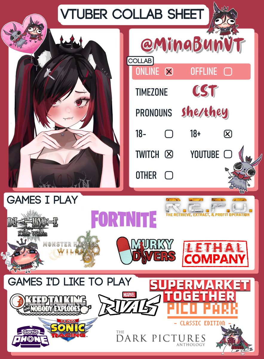 Mina Bun 🐰🦇 MythicV tweet media