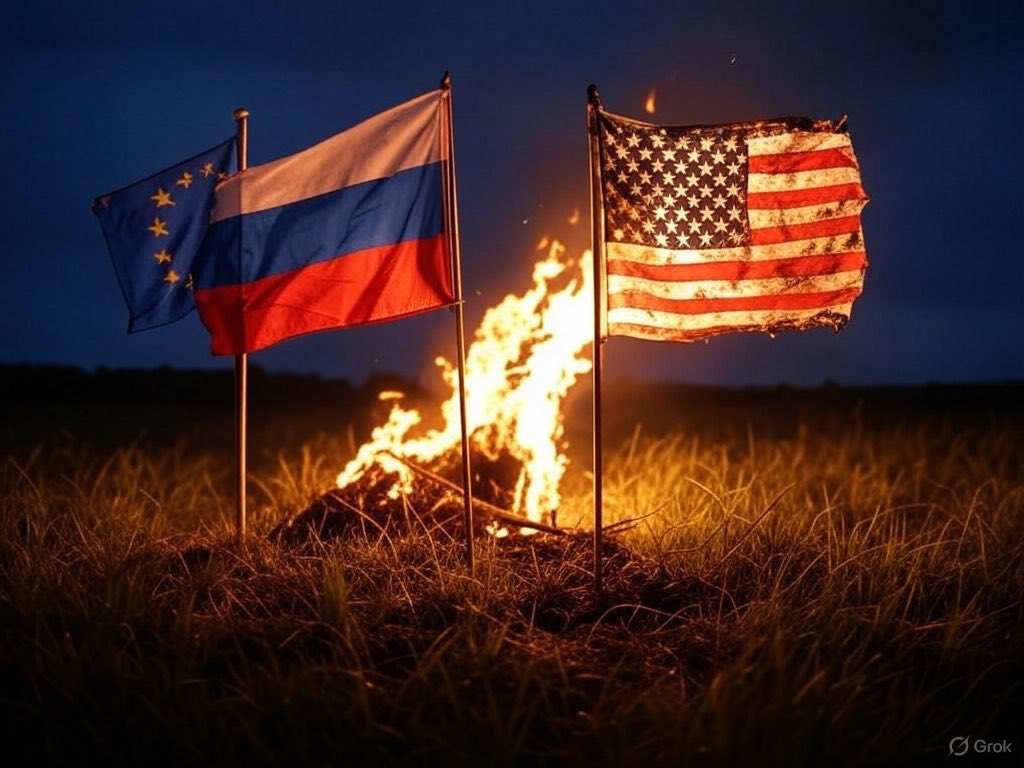 Edtwodth's tweet photo. Da jeg var ung, kom propagandaen fra Sovjet.

I dag kommer den fra Rusland, USA og EU.

De vestlige demokratier er ved at kollapse på grund af naive politikeres årtiers landsskadelige politik.

#TagDanmarkTilbage https://t.co/BFeQCzMJEL