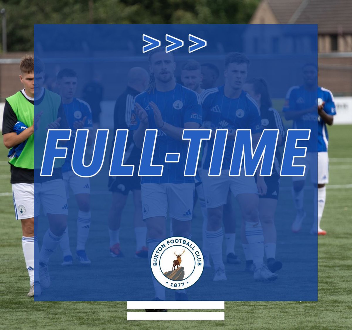 Buxton_FC's tweet photo. FT | BRA 0 - 1 BUX

A fantastic win against Brackley Town on the road with Ogwuru’s goal the difference! 

UP THE BUCKS ! 🦌🦌🦌

#UpTheBucks | #TeamBuxton https://t.co/ShpvxVZrBM