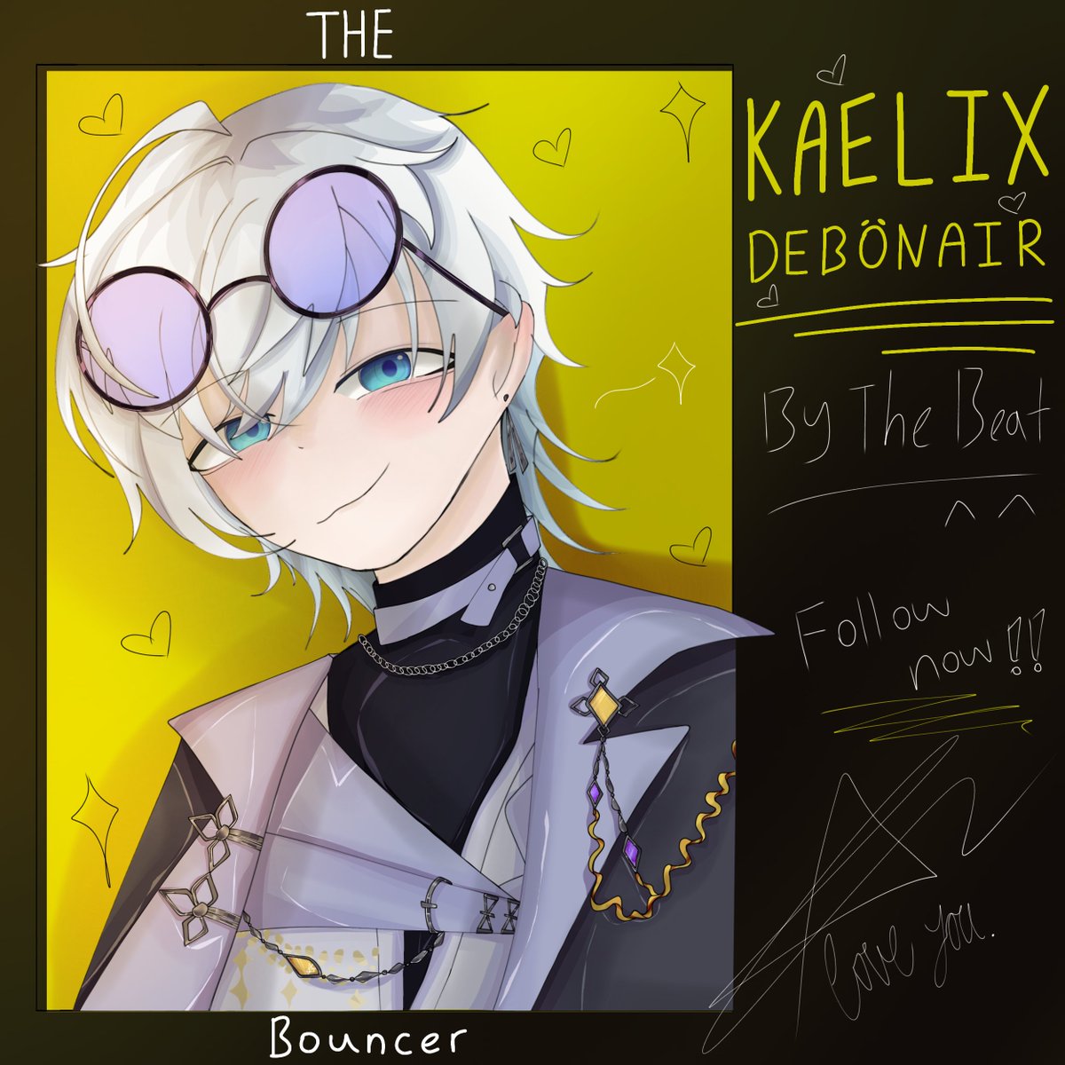 Vv_yaev's tweet photo. KAELIX DEBONAIR.... Thank you for the amazing debut! ^^ (P. S I really like your eyes) #kaepix #KaelixDebonair #bythe https://t.co/9ZIOF6doGe