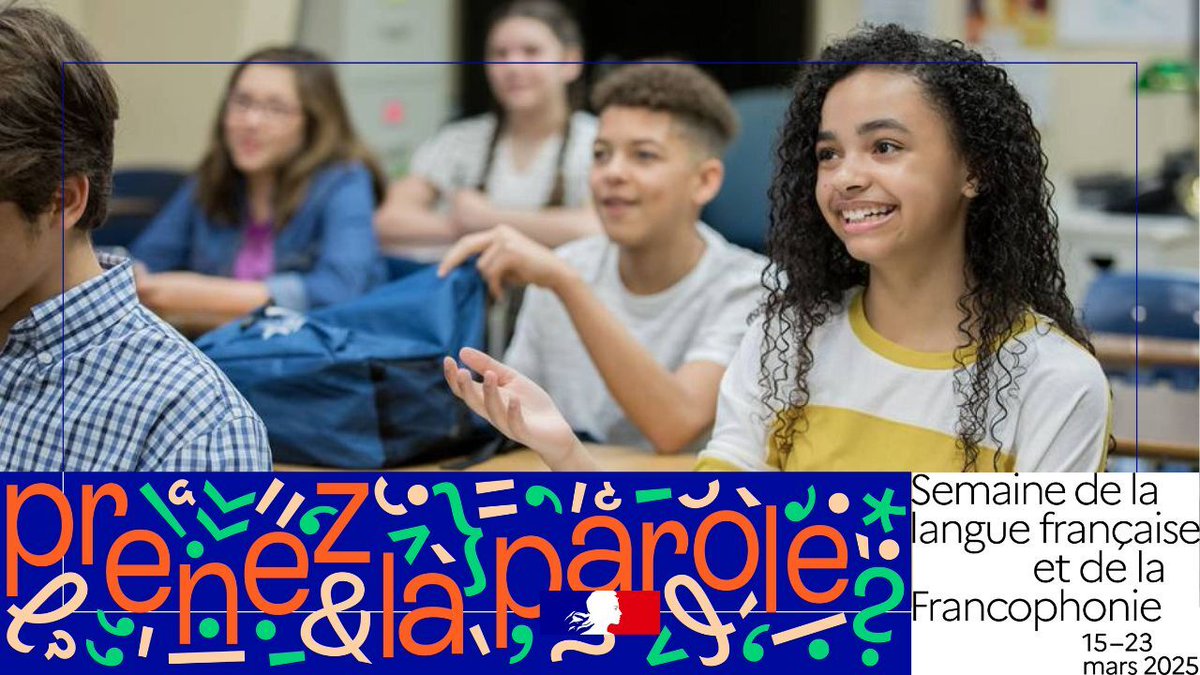 #SLFF ✨ Et si la pratique du slam permettait d’apprendre le français ? Dans deux collèges de Saint-Nazaire, un enseignant de français transforme l'apprentissage de la langue en une expérience créative 👉 swll.to/SLFFslam
#francophonie #PrenezLaParole