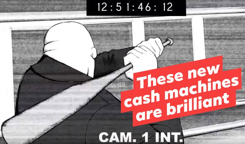 TheBruvsTV's tweet image. Cash is always handy in this tricky times youtube.com/watch?v=DXVgDB… 
#TheBruvs #cashmachine #appforthat #batforthat #selfservice #bankers #cartoons #comedyshow 
 
SUBSCRIBE TO THE BRUVS YOUTUBE CHANNEL