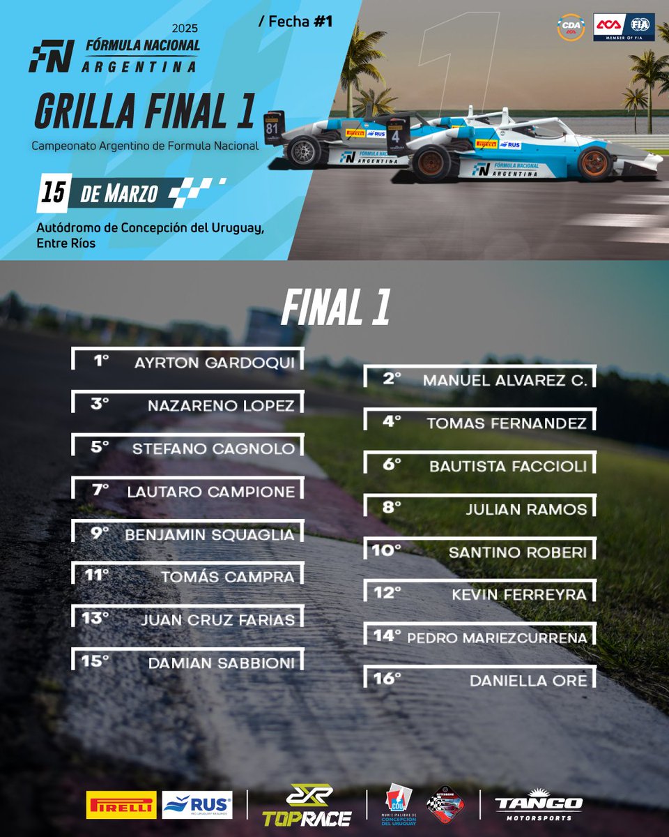 Fórmula Nacional tweet media