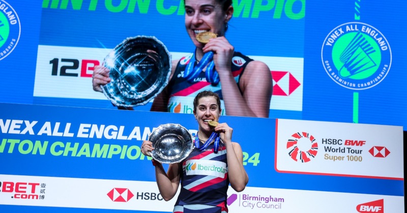 BadmintonEnglnd's tweet photo. Lin Dan 🥇🥇🥇🥇🥇🥇 ’04 ’06 ’07 ’09 ’12 ‘16
Peter Gade 🥇’99
Carolina Marin 🥇🥇’15 ‘24
Lee Yong Dae 🥇🥇 ’08 ‘12

Tomorrow, we will have some true badminton legends supporting the morning’s YONEX Legacy Match.

And you can still see all five of Sunday’s finals!

#LegendsVision