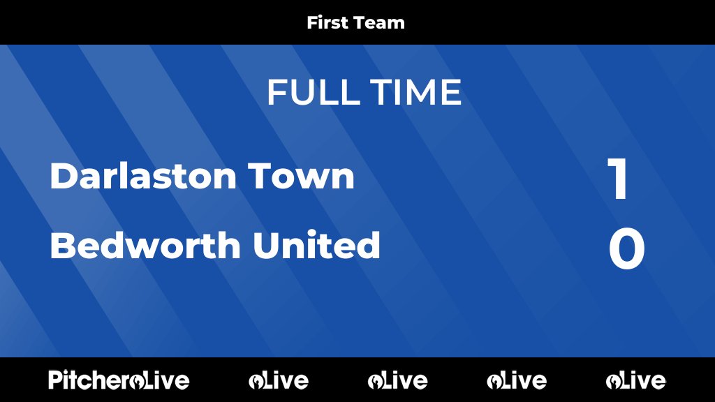 FULL TIME: Darlaston Town 1 - 0 Bedworth United
#DARBED #Pitchero
darlastontown1874fc.com/teams/116581/m…