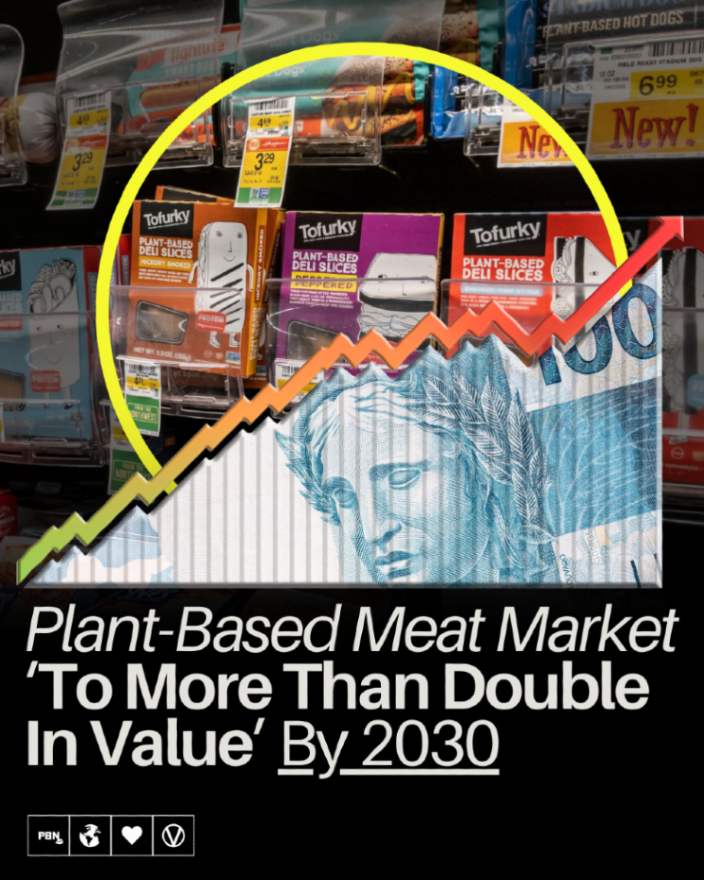 The plant-based meat industry is set to more than double in value by 2030, according to new market research.

Read more here - f.mtr.cool/rnvohjrqga