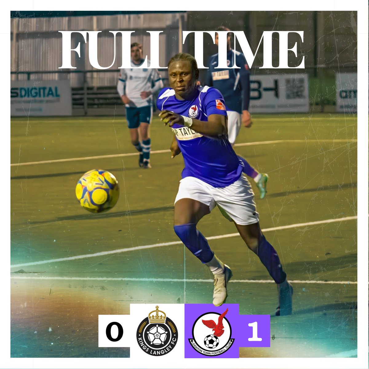 90+7’ FULL TIME 

GODLOVE OPPONG OLE OLE, GODLOVE OPPONG OLE OLE 🎶

HUGGGEEE THREE POINTS 🔥

UP THE TOWN 🟣⚪️

#YourTownYourTeam