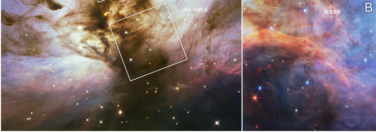 MasGto_'s tweet image. Webb peers much deeper into Flame Nebula
gtonews.com.mx/webb-peers-muc…
#JamesWeb #SpaceTelescope #FlameNebula #NASA #ESA #CSA #StarFormation #BrownDwarfs #Universe #Space #Science #Technology