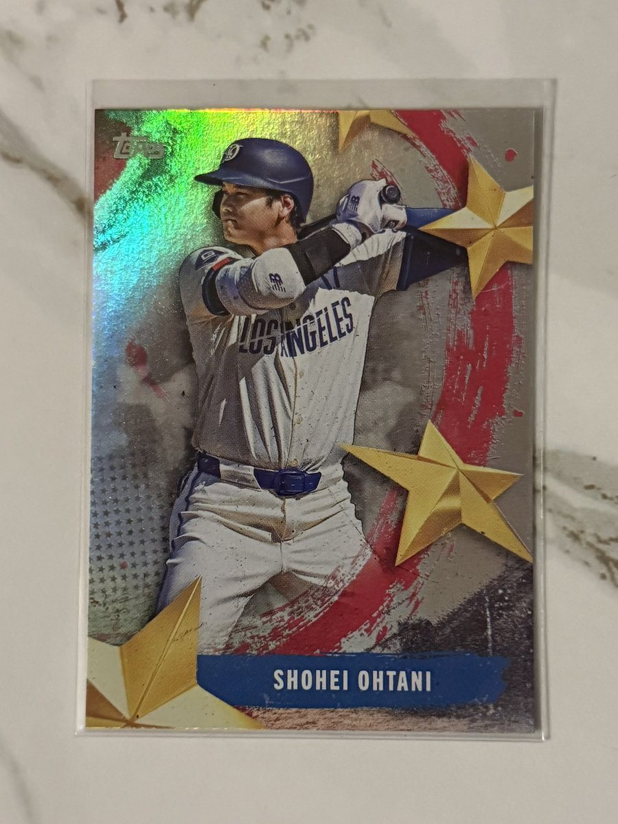 LukeTheDuke4009's tweet photo. Check out 2025 #Topps #SeriesOne #Baseball #SMLB-10 #ShoheiOhtani #Stars #MLB #Dodgers #MVP #Card https://t.co/Vm15BYK9qN #eBay via @eBay https://t.co/lGAwKwH2Sa