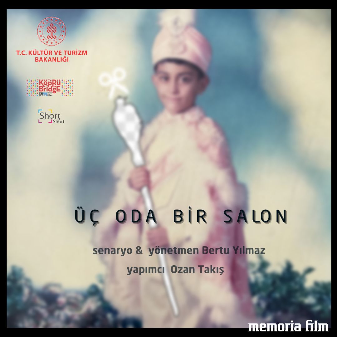 Şöyle güzel bir şey oldu. Yapımcılığını <a href="/ozantakis/">Ozan Takış</a> 'ın, yönetmenliğini benim üstlendiğim “Üç Oda Bir Salon” filmi, T.C. Kültür ve Turizm Bakanlığı Sinema Genel Müdürlüğü’nden yapım desteği almaya hak kazandı. Yolumuz açık olsun. 🎉