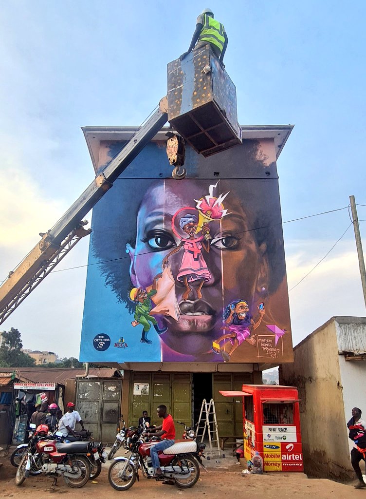 TourKampala's tweet photo. Kampala is a city filled with unique paintings that speaks a lot of words as you walk along!😍😍

Discover more hidden pieces of art in the city of 7 hills and fill your soul with serious life lessons! 
Start your Kampala Adventure tour with us today😍🇺🇬🎉🎉

📍Photo📸 Kwiz Era https://t.co/j6cNbvnA4C