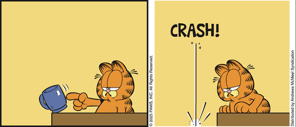 garfield without the third panel tweet media