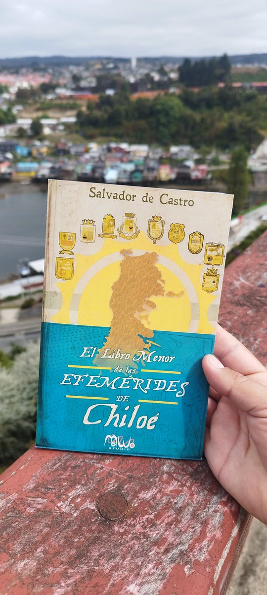 "El Libro Menor de las Efemérides de Chiloé" es un hecho, y este involucra a toda la historia de Chiloé desde 1526 al 2024. Acompáñame a conocerlo. Gracias, muy pero muy especiales a mi amigo Francisco K. Pronto anunciaremos su lanzamiento.
#Chiloé
#ChiloéEnElTiempo