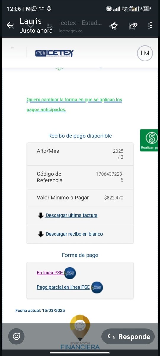 catya0279's tweet photo. Y pidiendo que salgan a la calle a respaldar una gestión nefasta, de promesas que no cumplió, ni cumplirá. Menos mal no vote por ese personaje, pero hay gente sin neuronas que lo sigue respaldando. Por este valor no se firmó el crédito, pero toca o toca pagar para poder estudiar. https://t.co/eylGrkF6BY