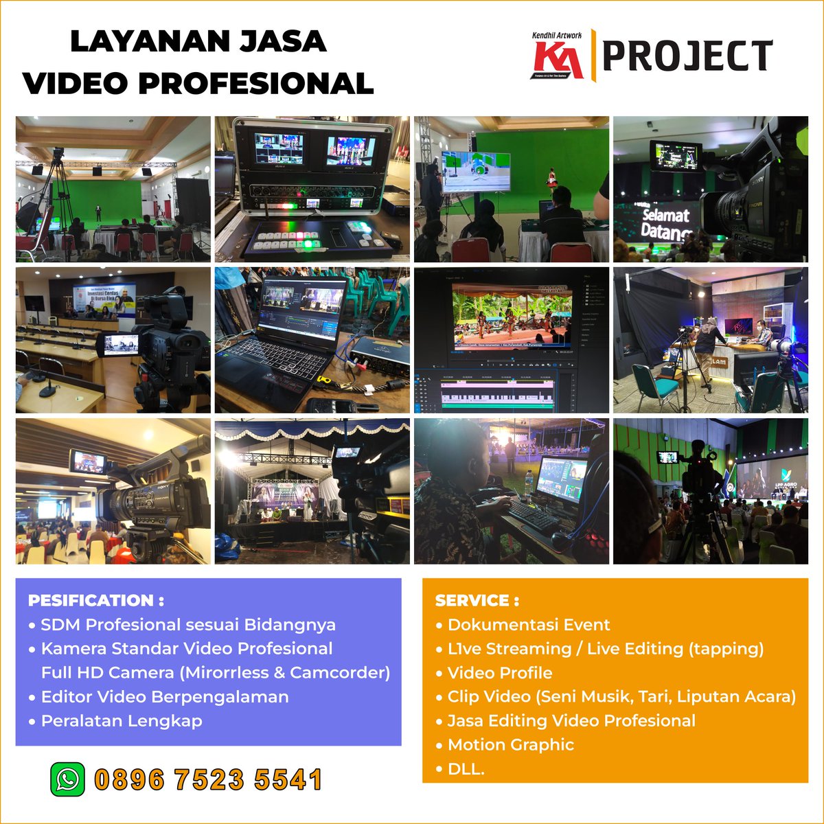 andi_setyaa's tweet photo. Abadikan Event kalian dengan layanan Jasa Live streaming dan dokumentasi Video terbaik untuk Yogyakarta &amp; Sekitarnya, more info https://t.co/IiRS11HUZR
#JasaVideoJogja #DokumentasiVideoJogja #LiveStreamingYogyakarta #JasaLiveStreaming #VideoShootingJogja #DokumentasiEvent https://t.co/ubZAzMs3oq