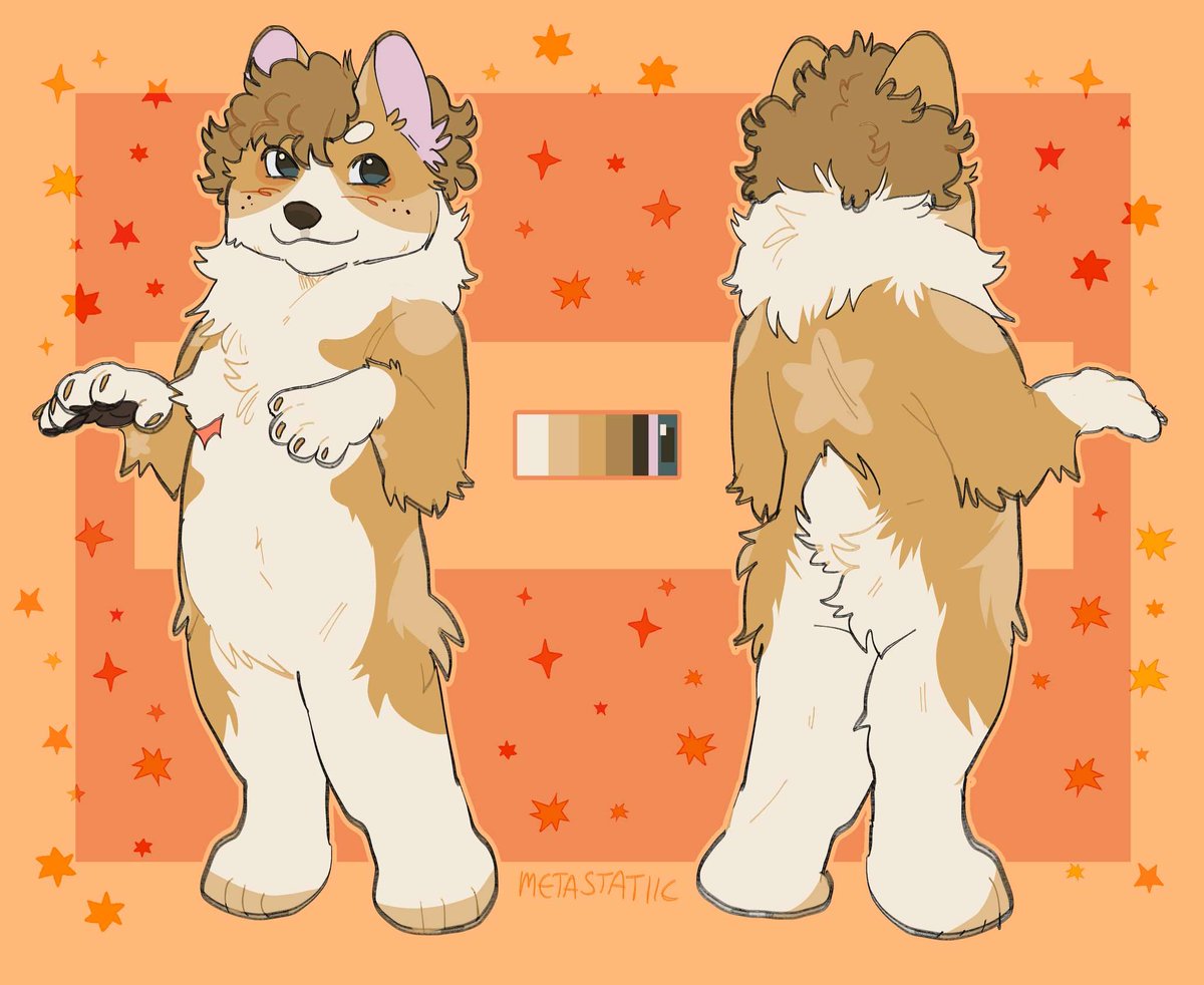 MarxBarks's tweet image. 鉁媶藱 New pinned!
Hi I'm Marx! I am a gay + poly trans man who loves to draw and create! I do voice acting work for regretevator and love to spend time with my friends! I am a furry and I mostly draw anthro dogs! My main 2 sonas refs! 1st by metastatiic and 2nd by gooosecakes!
