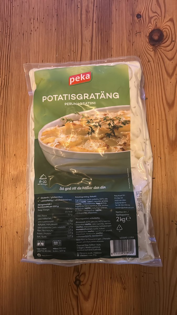 Det här tåls att upprepas.

Det här är den bästa potatisgratängen och om ni misstycker så har ni fel då jag har rätt.