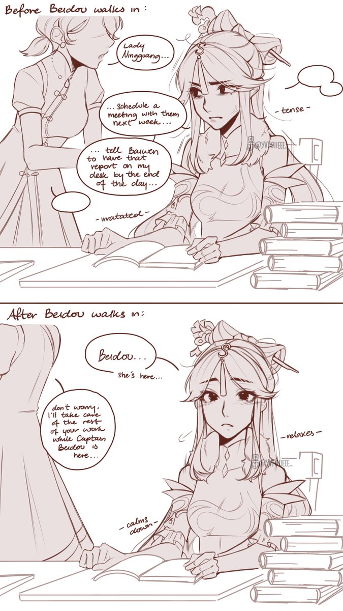 ⚓️☄️ they light up when the other walks into the room #beiguang https ...