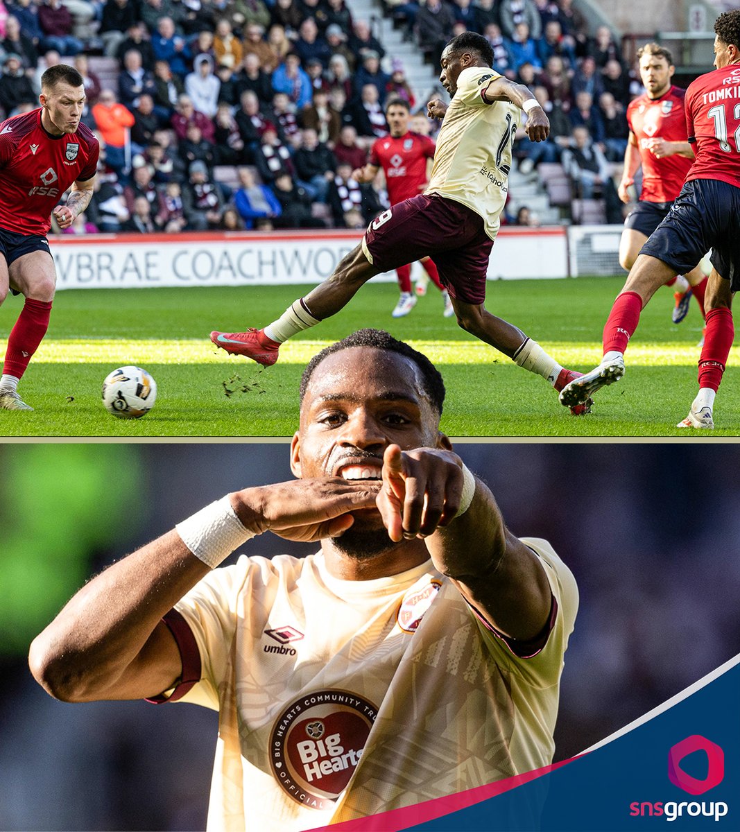 snsgroup's tweet photo. An 8th goal of the season for Elton Kabangu 👏🇧🇪

#WHPREM | #HMFC https://t.co/dwBgwt7jsj