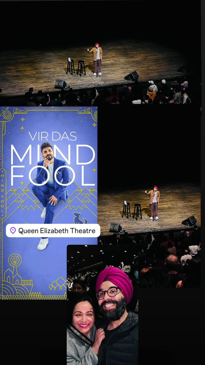ManpreetSuhi's tweet photo. Caught @thevirdas live last night—hilarious, sharp, and fearless! Proof that true “stand-up” isn’t just about being on stage, but standing up for what matters. Unapologetically honest and absolutely brilliant! https://t.co/IBtpmBE3aj
