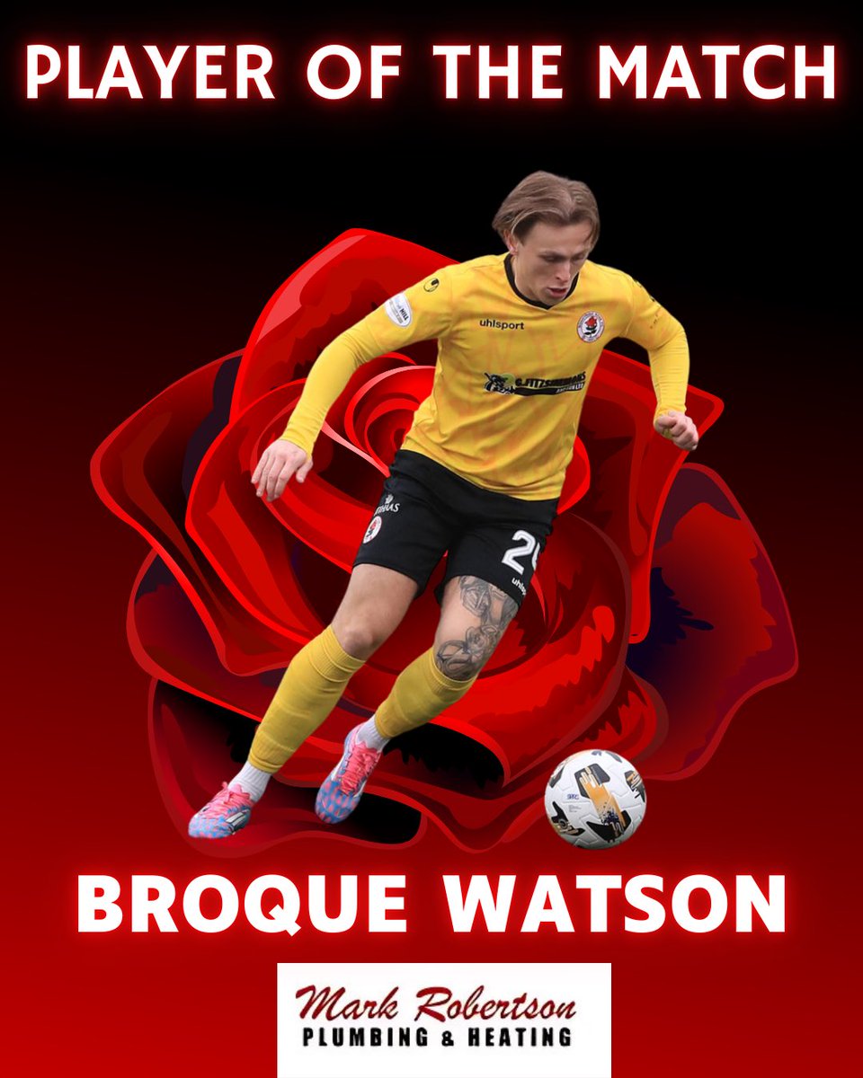 BonnyriggRose's tweet image. Your Mark Robertson Plumbing &amp;amp; Heating Player of the Match is Broque Watson, with the award presented by club chairperson Marie Arthur.
Well in Broque 💪👏