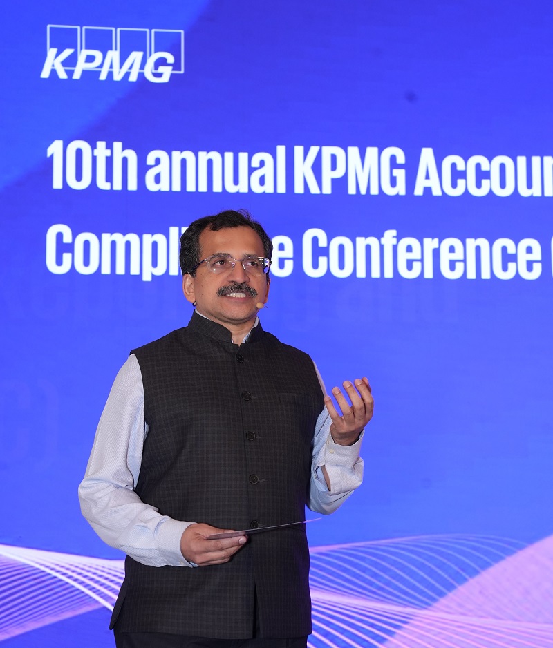 KPMGIndia's tweet image. #KARCC2025 | The expression #VUCA which was used with such a fervour in the last decade has become stale. What we have today is certainty of extreme uncertainty – uncertainty about how world would look at #sustainability efforts, about prices, and use of #fossilfuels would shape,