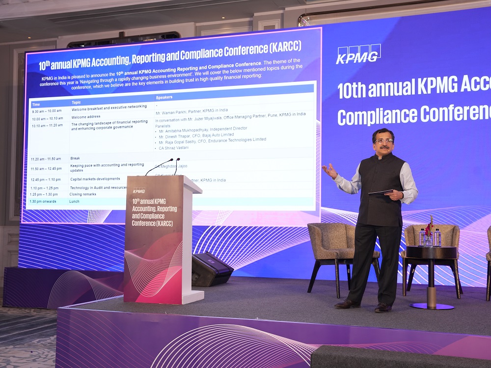 KPMGIndia's tweet image. #KARCC2025 | The expression #VUCA which was used with such a fervour in the last decade has become stale. What we have today is certainty of extreme uncertainty – uncertainty about how world would look at #sustainability efforts, about prices, and use of #fossilfuels would shape,